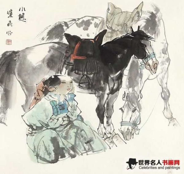 画家王建民作品