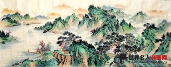 传统青绿山水画：盛世繁华下的高品味追求