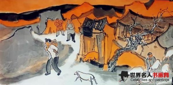 张明弘作品《口子上》