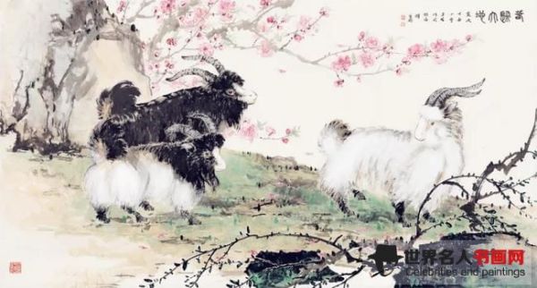 周午生工笔花鸟画作品《春归大地》