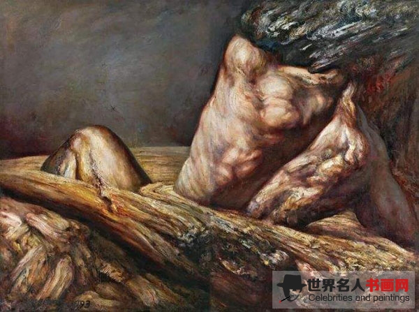 书画家丁方作品