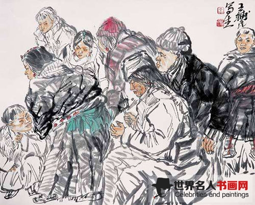 书画家王辅民作品