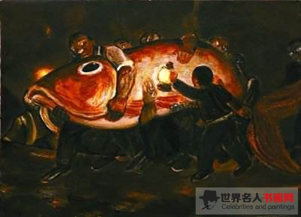 书画家段正渠作品