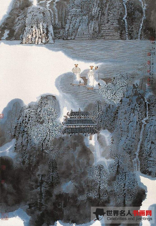 书画家卢禹舜作品