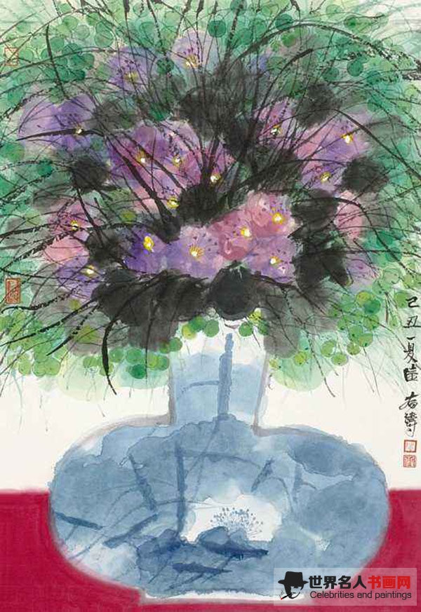 书画家陆春涛作品