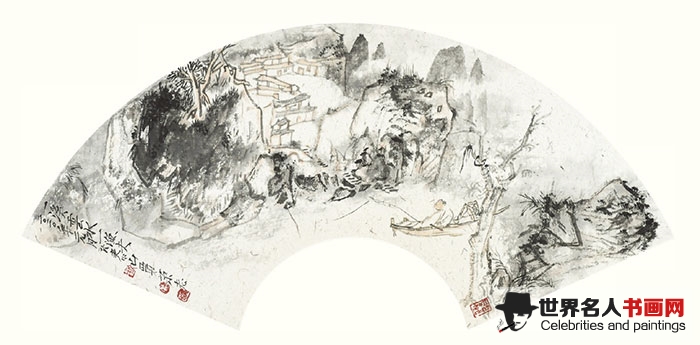 贾荣志-溪雲水-一渔夫-58CM×34CM.jpg