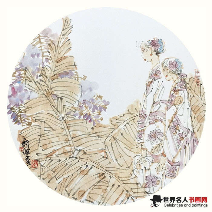 王新伦人物画作品之六--62CM×62CM.jpg