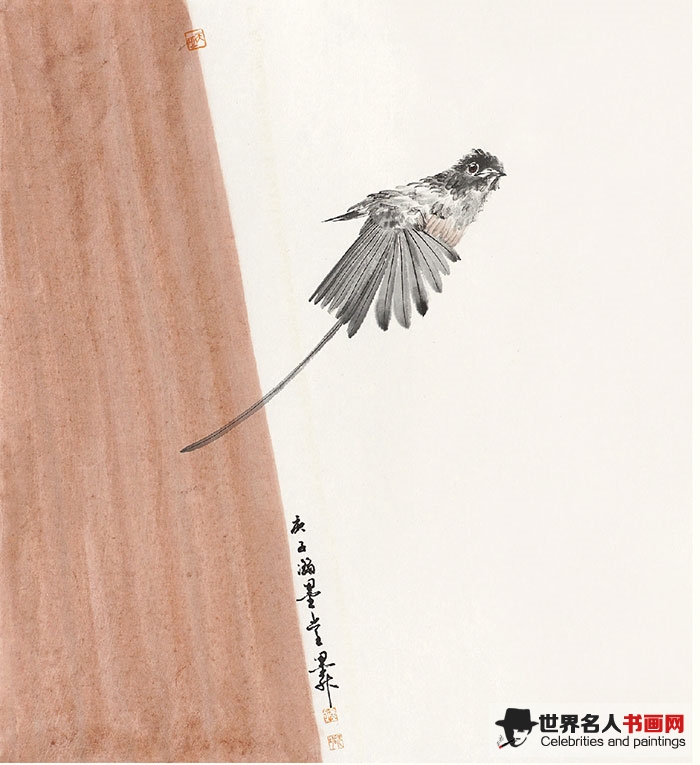 程伟杰（墨升）--红墙--49CM-×49CM.jpg