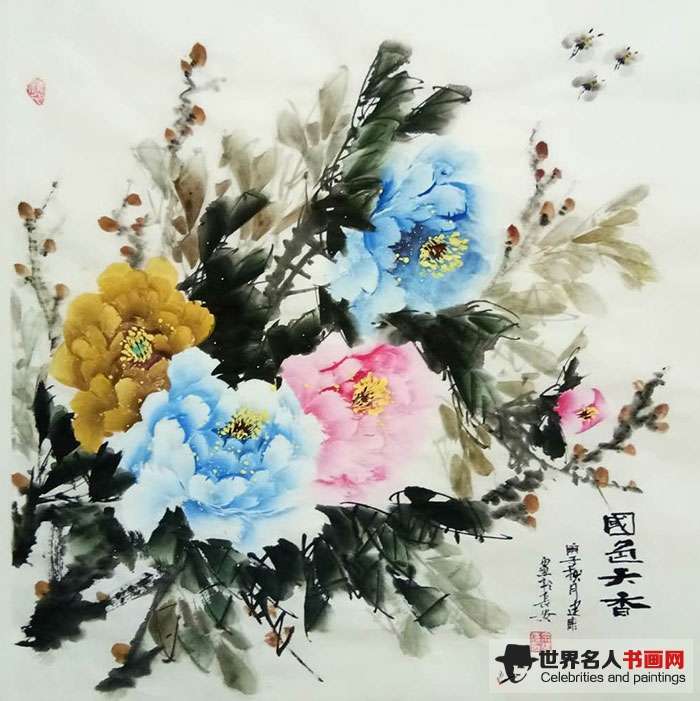 长安画家,花鸟画画家,余建康,作品赏析