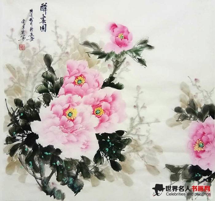长安画家,花鸟画画家,余建康,作品赏析