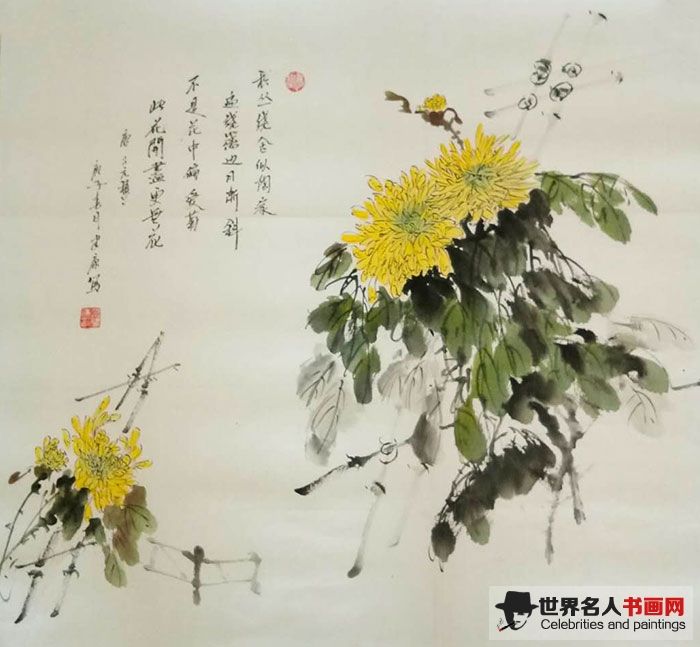 长安画家,花鸟画画家,余建康,作品赏析