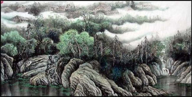 这些山水画悬挂时的要点，在装修新房时可一定要牢记