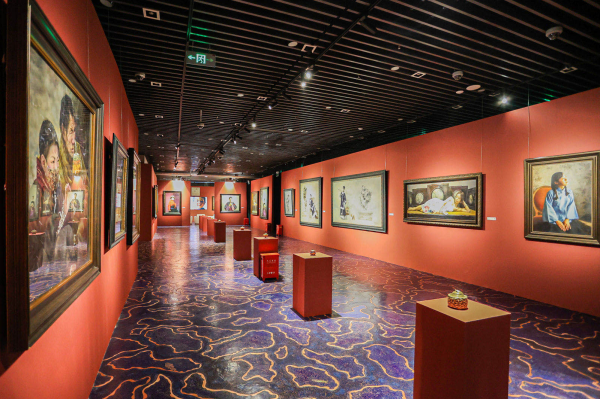 “朴·素”林大陆油画作品展盛大开幕