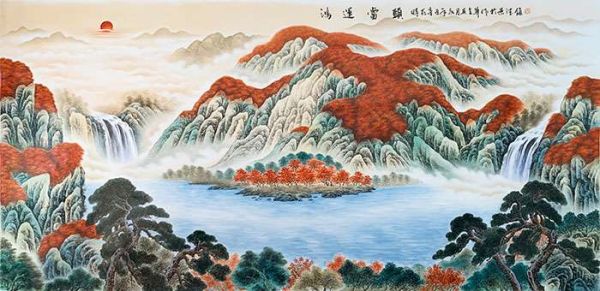 【文化寻访】管窥景德镇陶艺家吴金华的“风水瓷画”